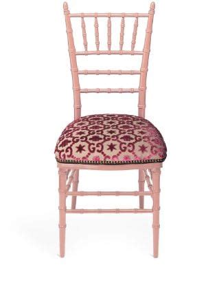 gucci pink chair|farfetch canada Gucci chair.